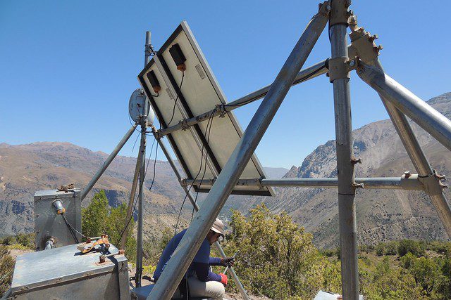 Robo en nodo de transmisión de datos del volcán San José (6)